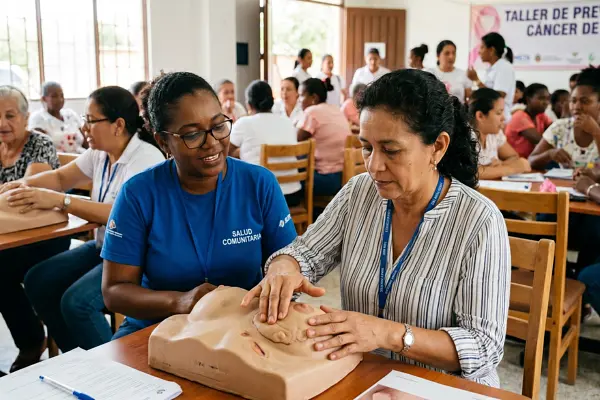 Prevención del Cáncer de Mama: Charlas y Talleres Educativos
